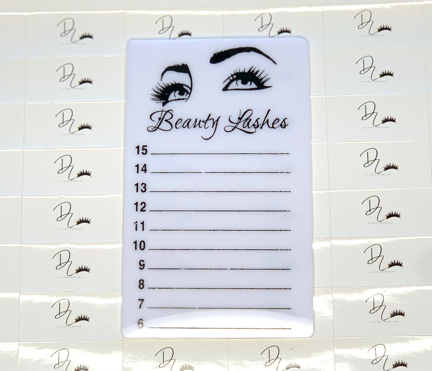 Eyelash Board Scale Plate