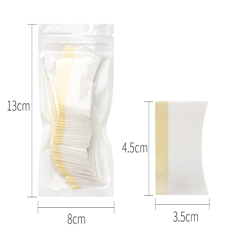 Disposable Cotton Eyelash Patch Sticker