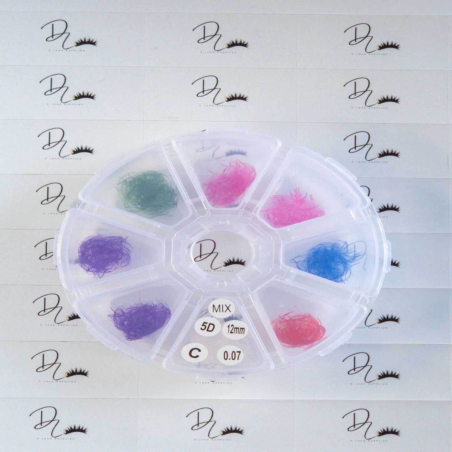 Mix Color Lash 5D Curl C 0.07 11-14mm