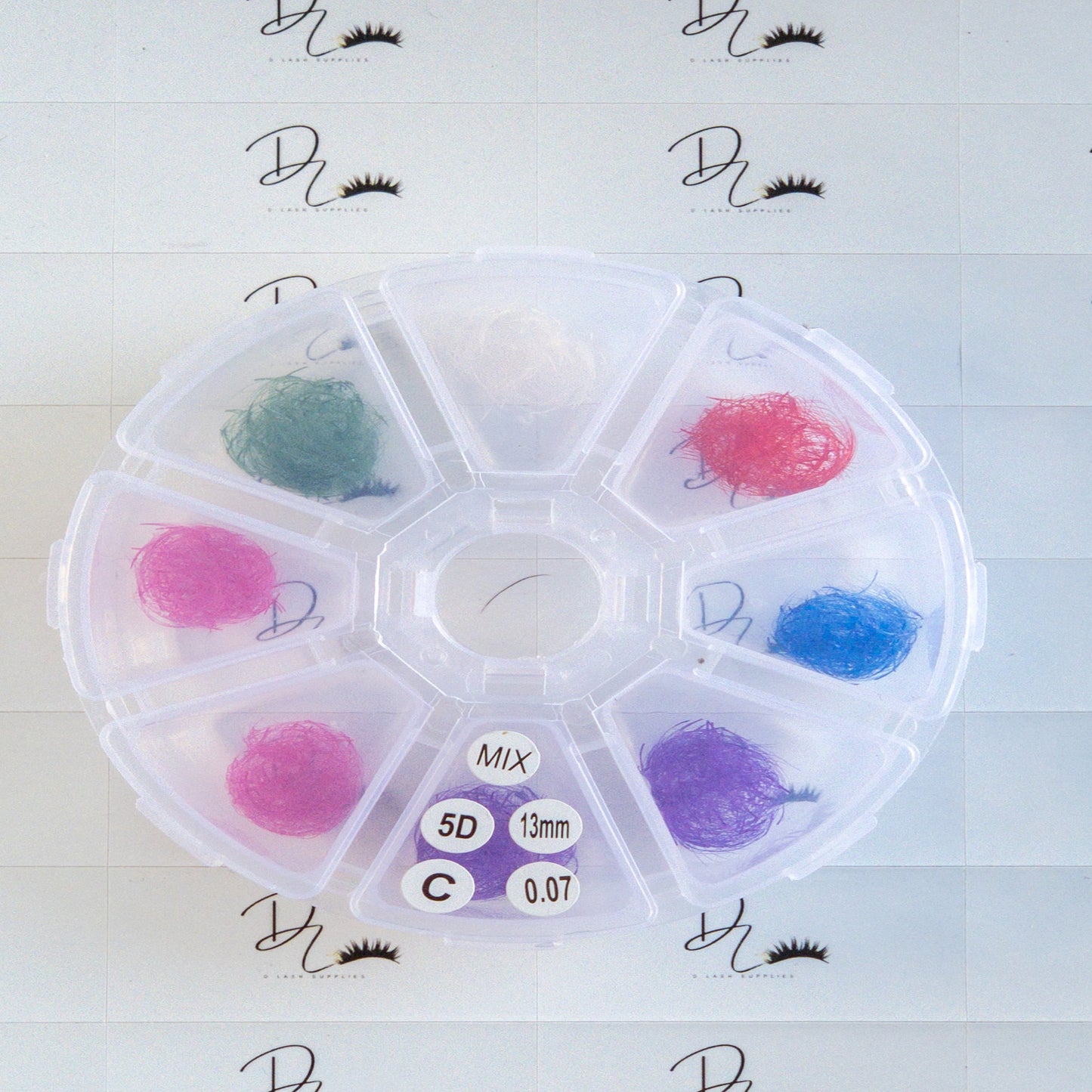 Mix Color Lash 5D Curl C 0.07 11-14mm