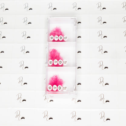 Color Lash 5D Curl D 007 Mix 11mm-13mm