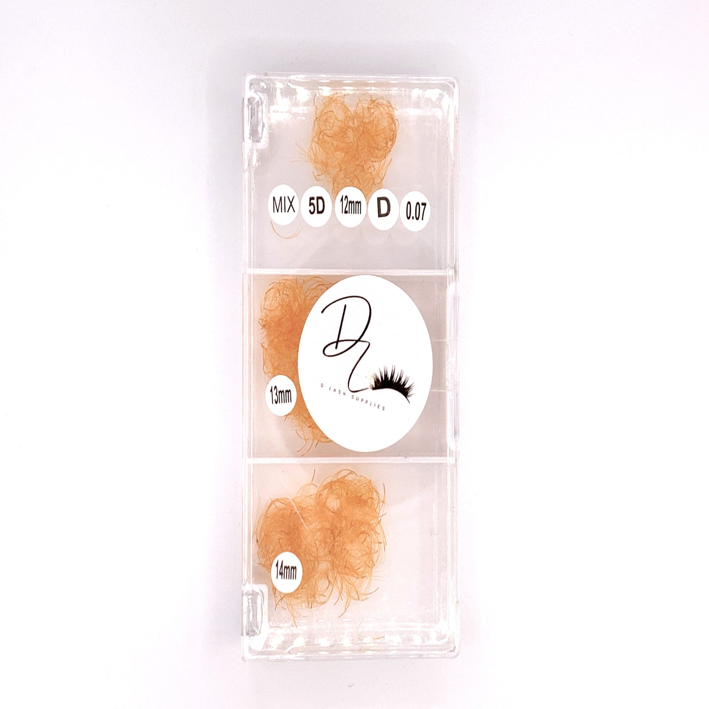 Color Lash 5D Curl D 007 Mix 12mm-14mm