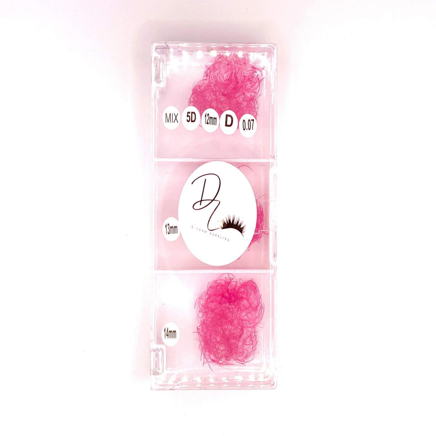 Color Lash 5D Curl D 007 Mix 12mm-14mm