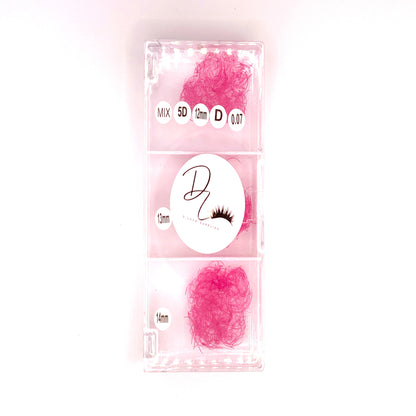 Color Lash 5D Curl D 007 Mix 12mm-14mm
