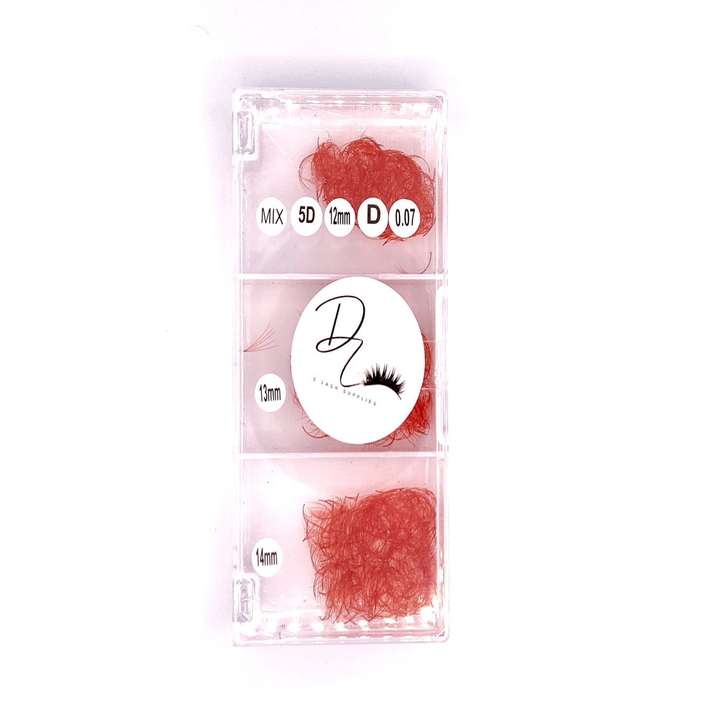 Color Lash 5D Curl D 007 Mix 12mm-14mm