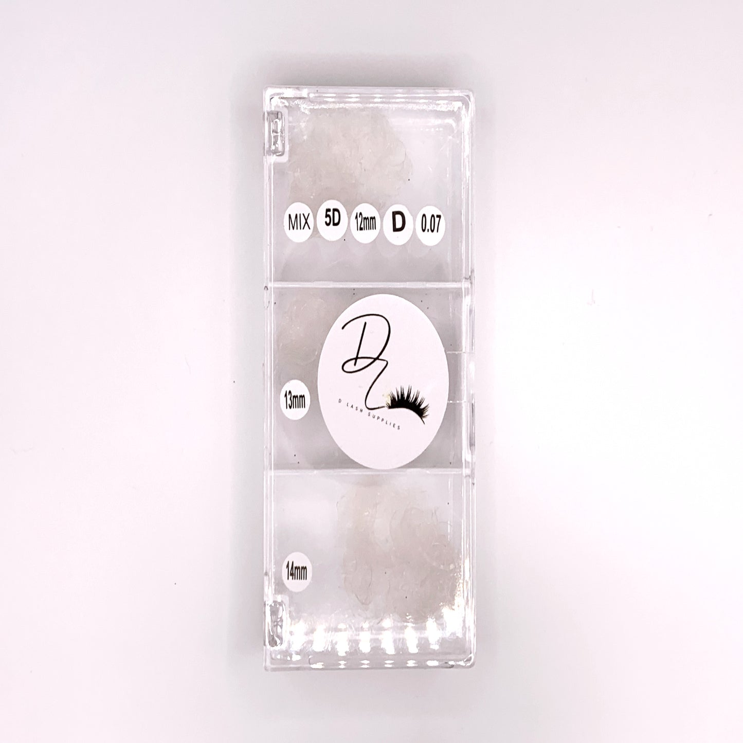 Color Lash 5D Curl D 007 Mix 12mm-14mm